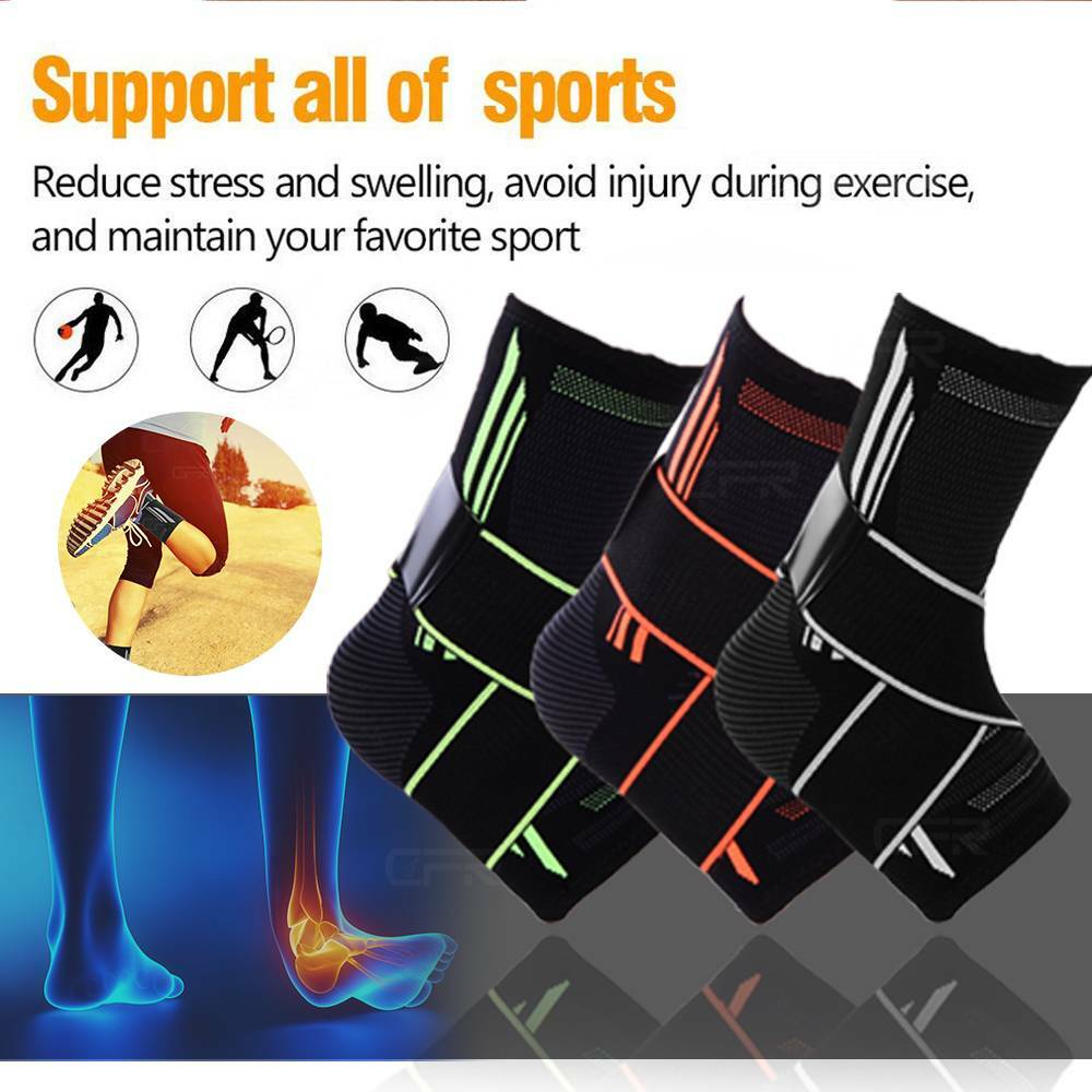 Adjustable Ankle Support Brace Wrap Strap Sport Plantar Fasciitis Foot Pain Wrap