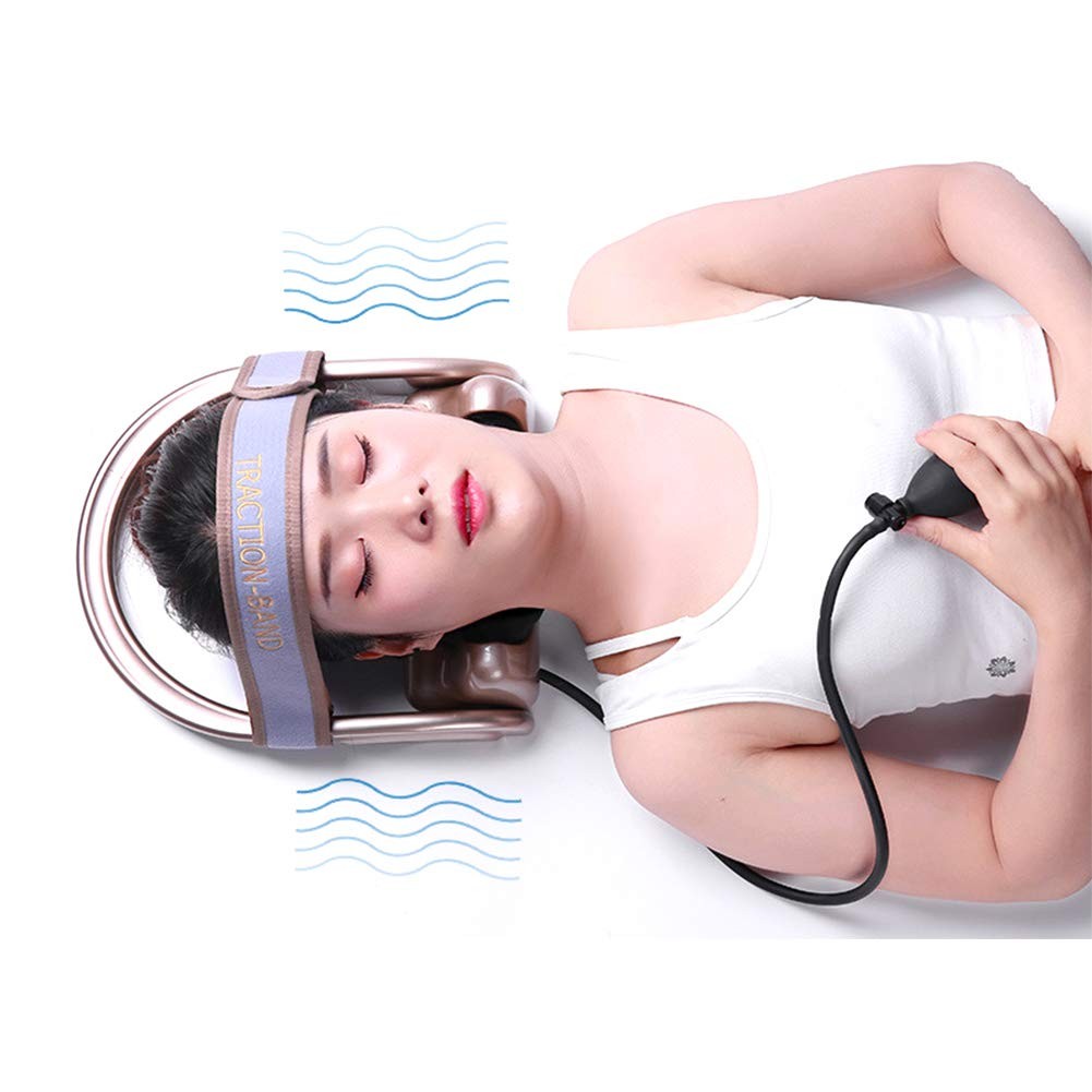 WOOLALA Cervical Neck Traction Device, Chronic Neck Pain Relief Muscle Relax …