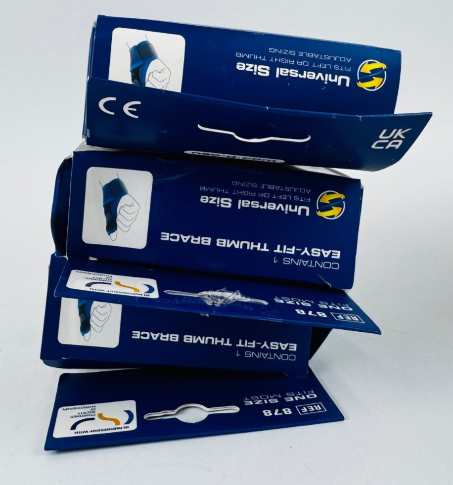 Neo G Easy-Fit Thumb Brace One Size Fits Most Right Or Left 3 Pack