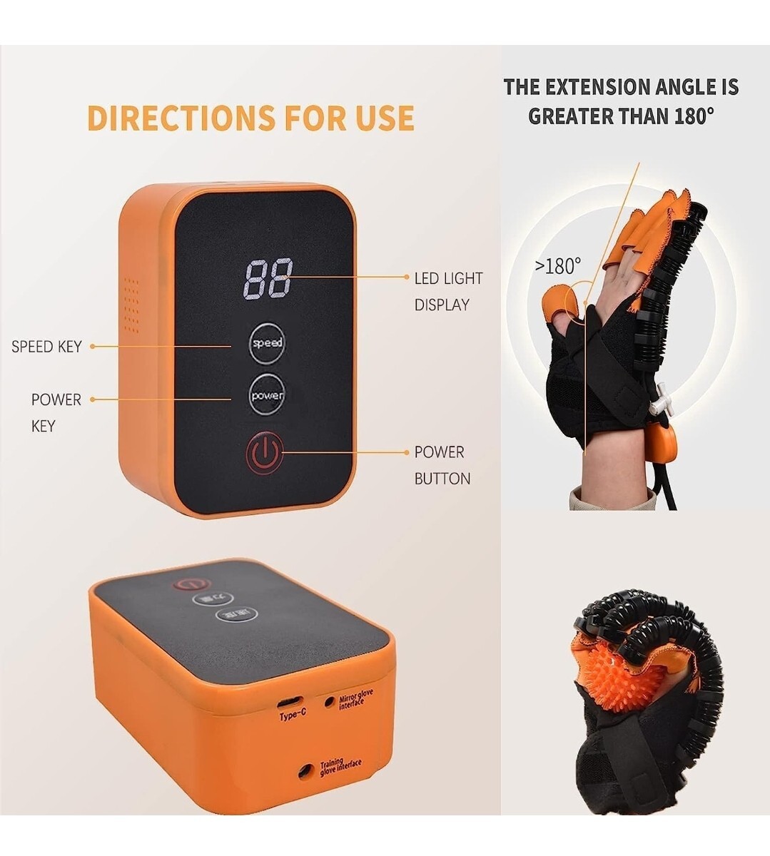 Upgraded Hand Function Rehabilitation Robot Gloves for Stroke Hemiplegia Trainer