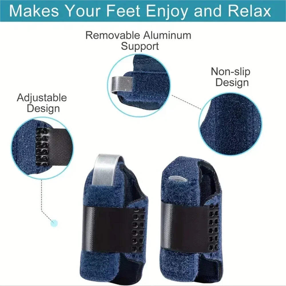 1pcs Toe Splint Toe Straightener For Hammer Toe Brace Hammertoe Splint Toe Wrap