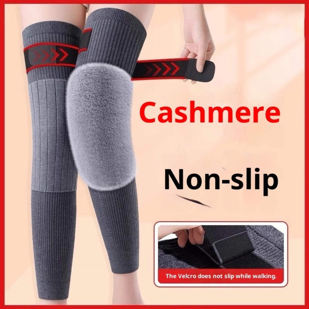 Universal Cold-proof Warm Knee Pads Elastic Windproof Thick Knee Protector Wraps