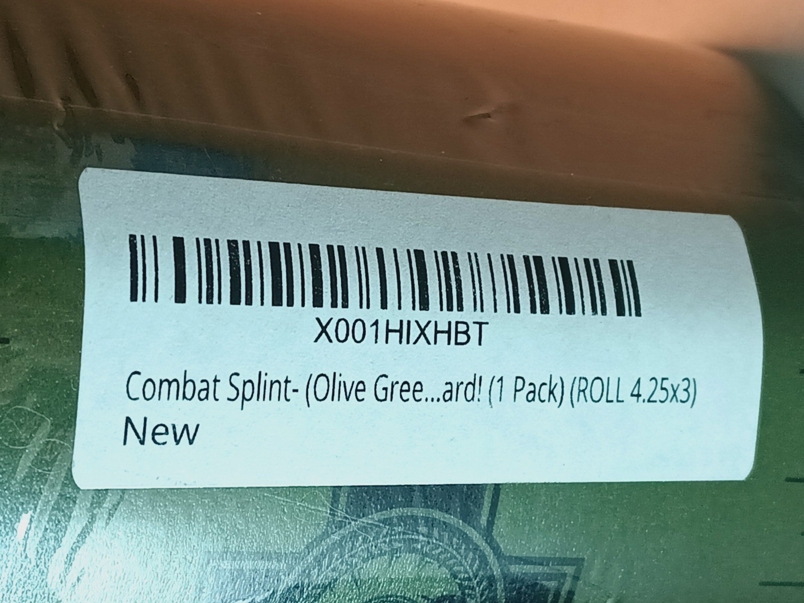 Recon Medical Combat Splint X001HIXHBT 32 in. Green