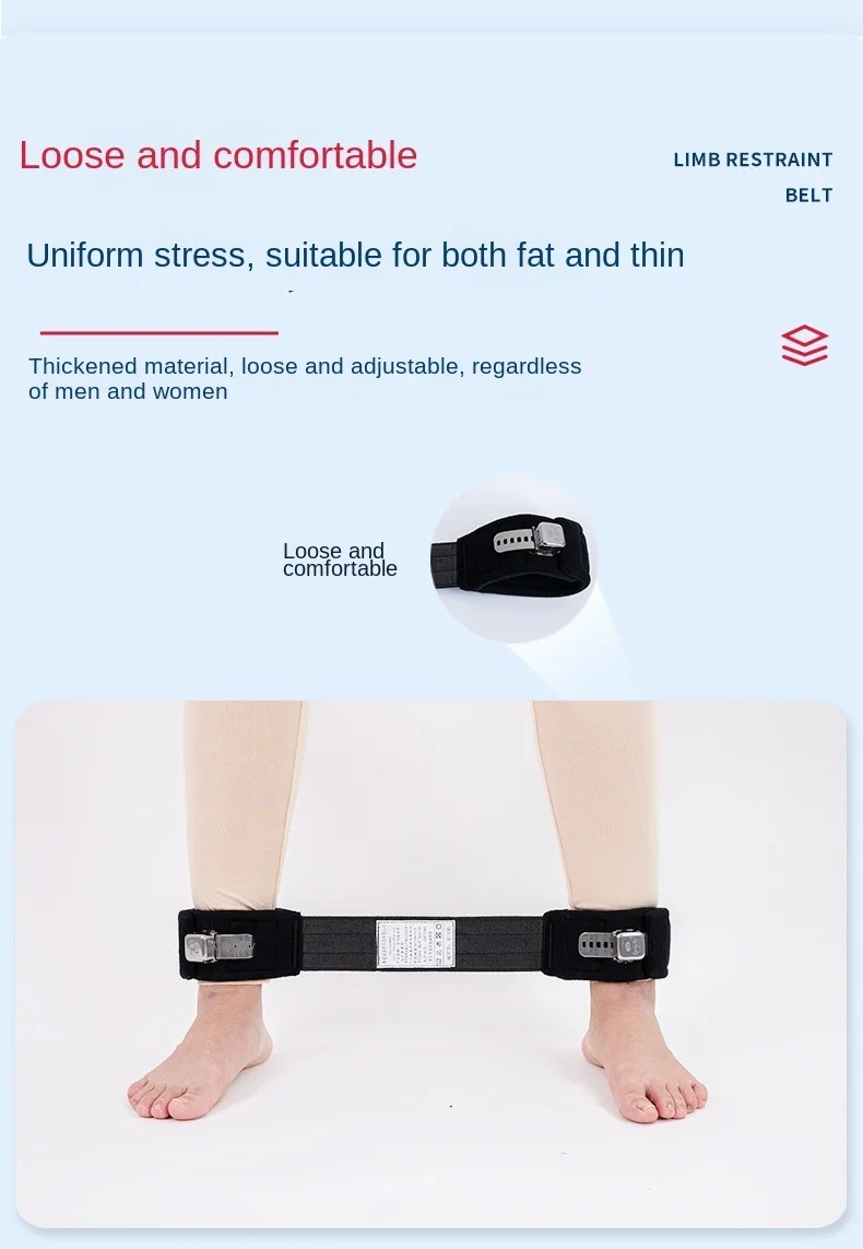 Standing Hands Restraint Strap Fast Plug Style For Rehabilitation Healthcare