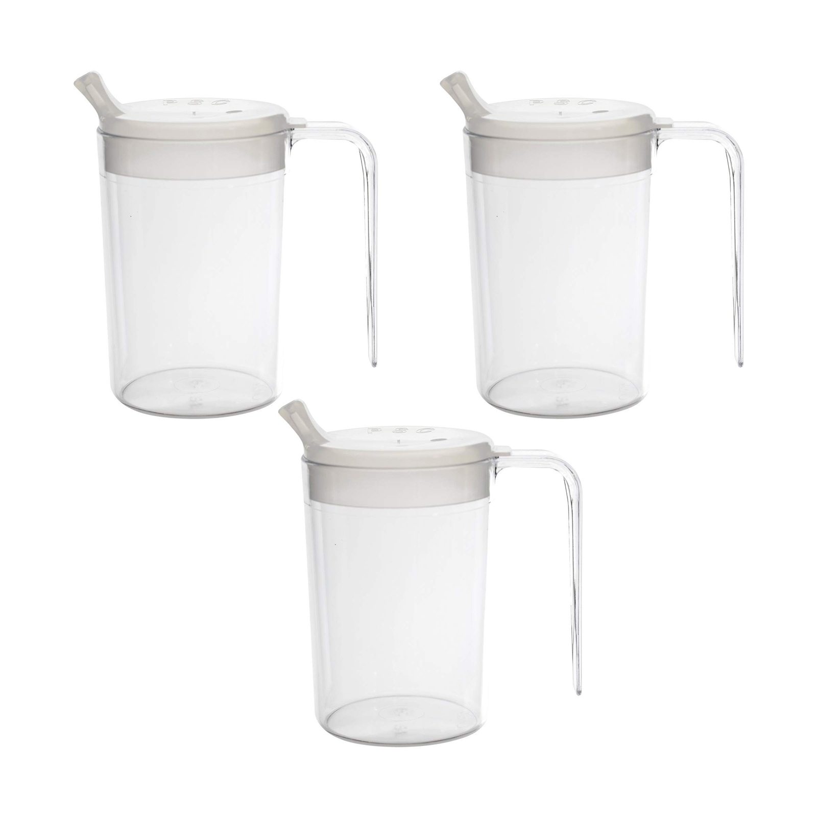 Independence 10oz 1-Handle Plastic Mug with 2 Style Lids, Lightweight Drinkin…