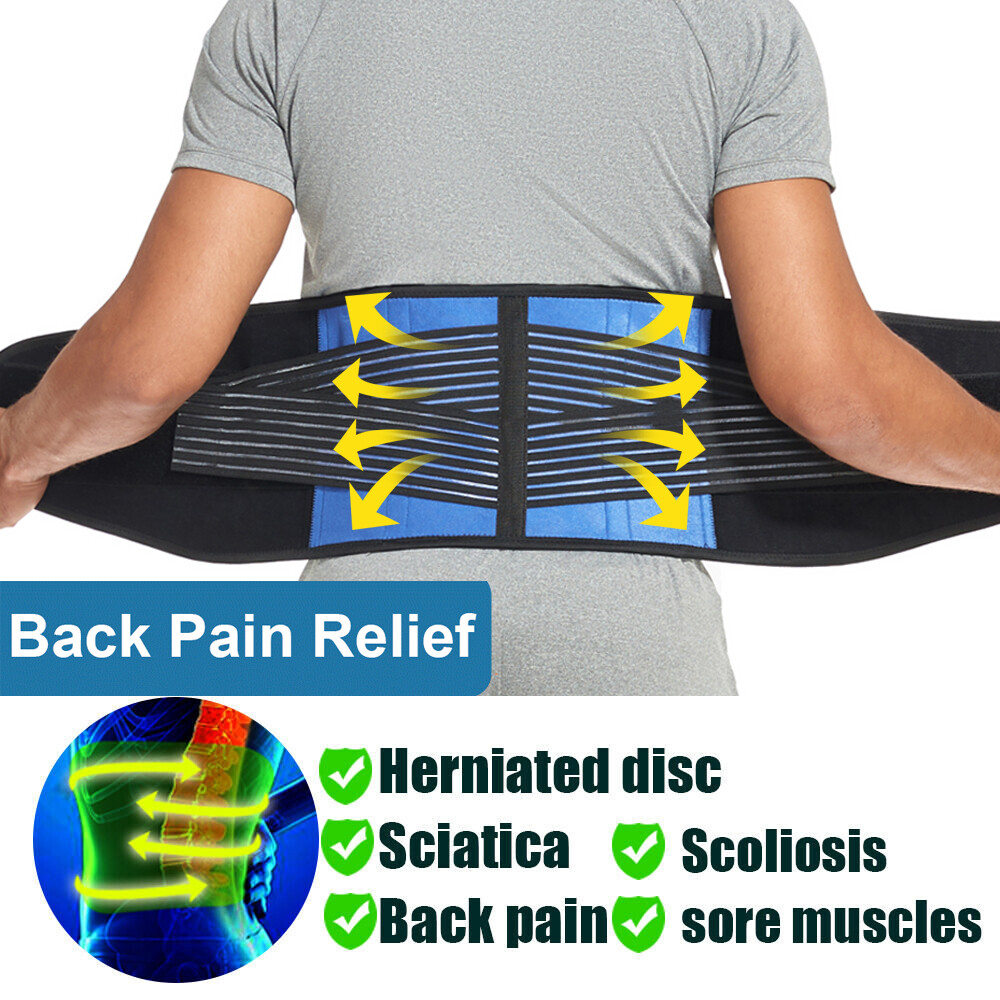 Umbilical Navel Hernia Support Belt Lumbar for Men and Women Abdominal Binder @
