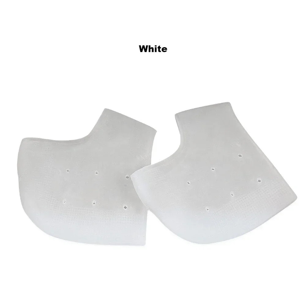Gel Silicone Skin-Softening Silicone Heel Protectors Heel Cups Spurs Cracked Hee
