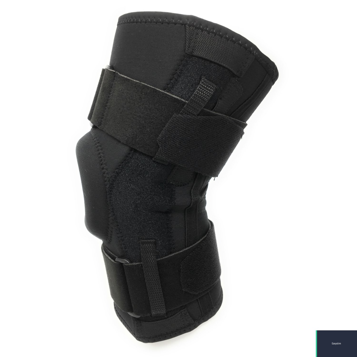 Knee Stabilizer, Hinged Bars, Black, Small, Latex-Free Orthotex Material