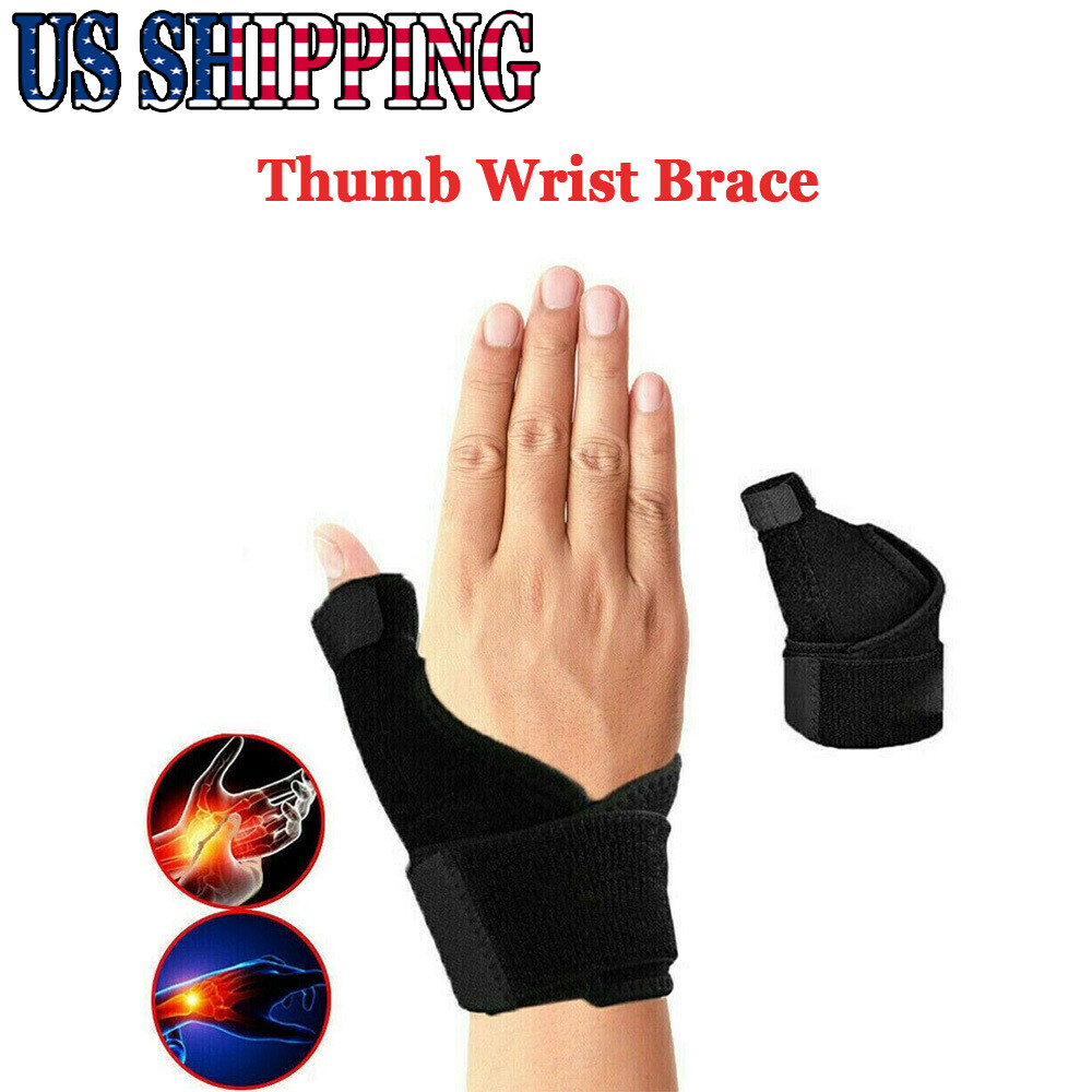 Medical Wrist Hand Brace Thumb Wrist Support Sprained Thumb Spica Wrist Brace US