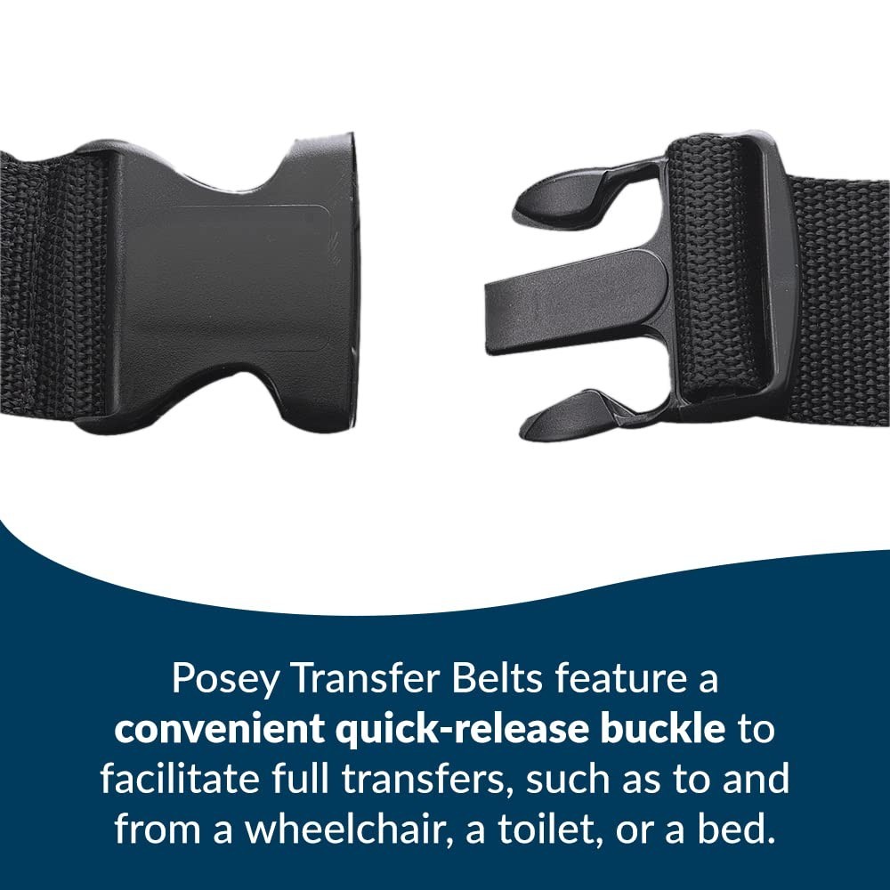 Posey Gait Belt with Handles (28-52in Waist), #6537Q Brand New Patient Lift Pro