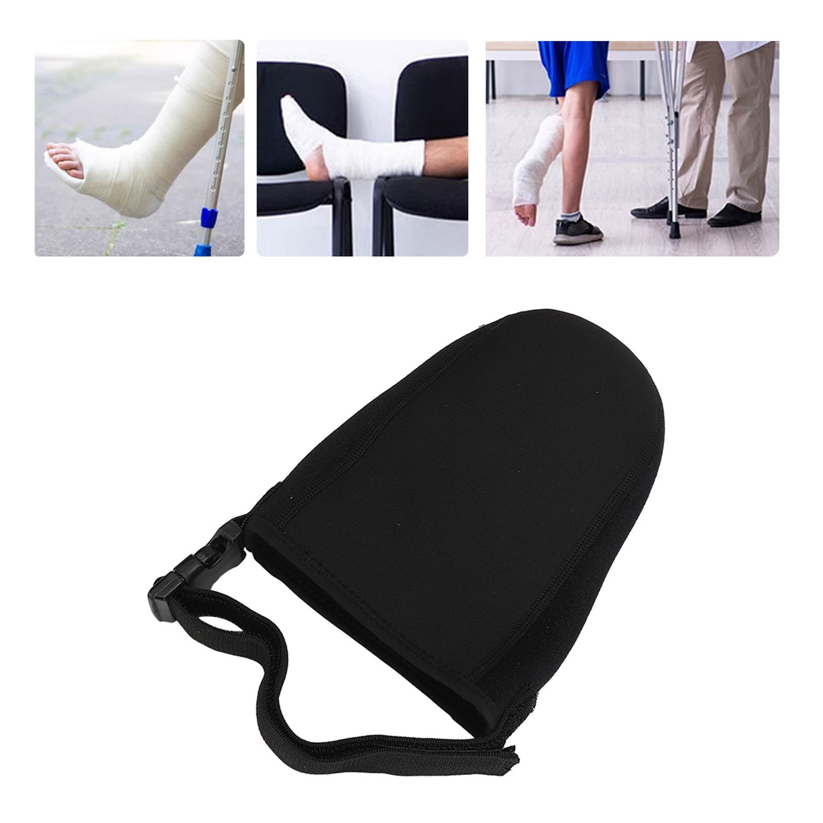 Cast Toe Cover Prevent Keep Adjust Strap Slip Warm Cast Foot Sock Protector WTD