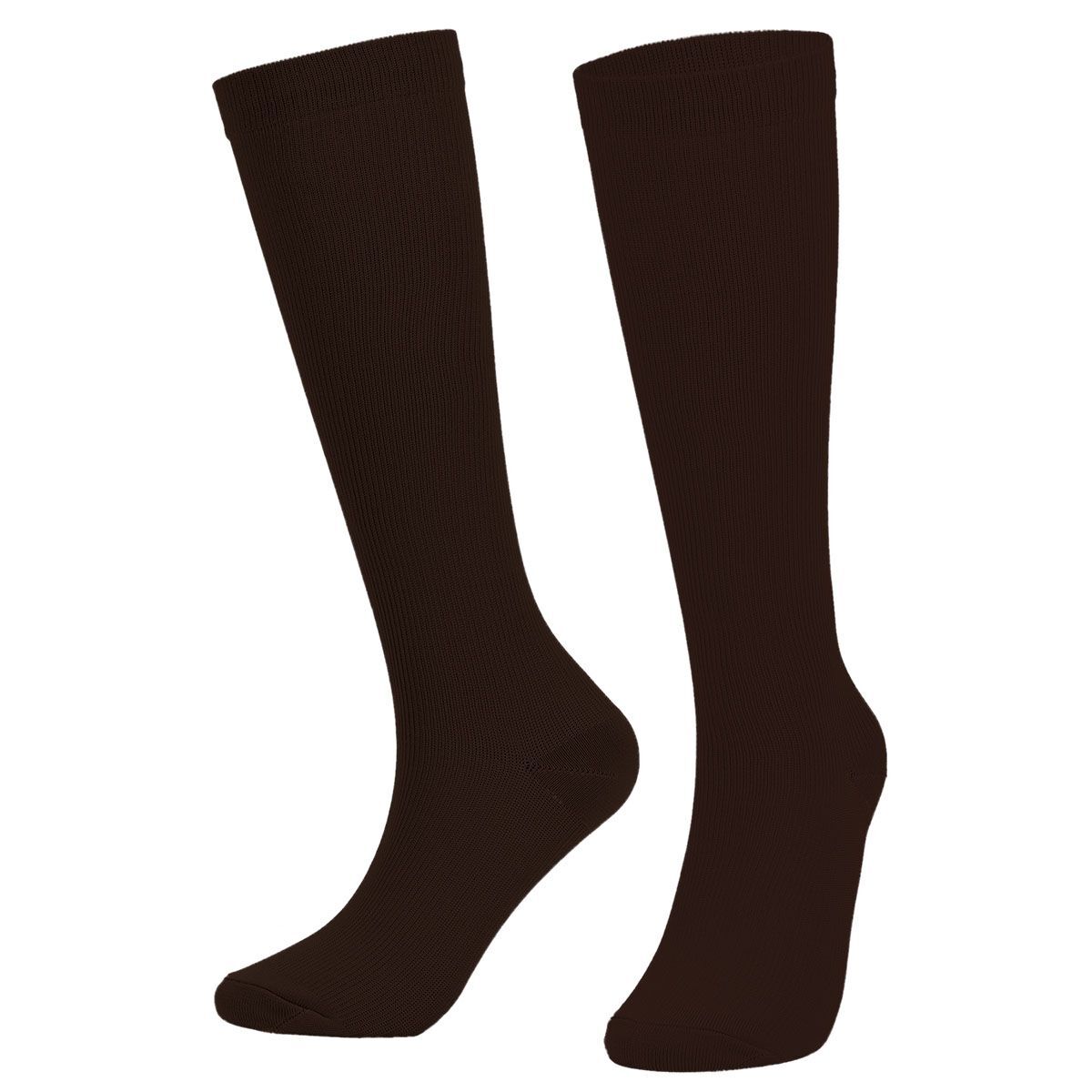 Womens Mens Compression Socks Stockings Knee High Medical Solid S/M L/XL 2XL