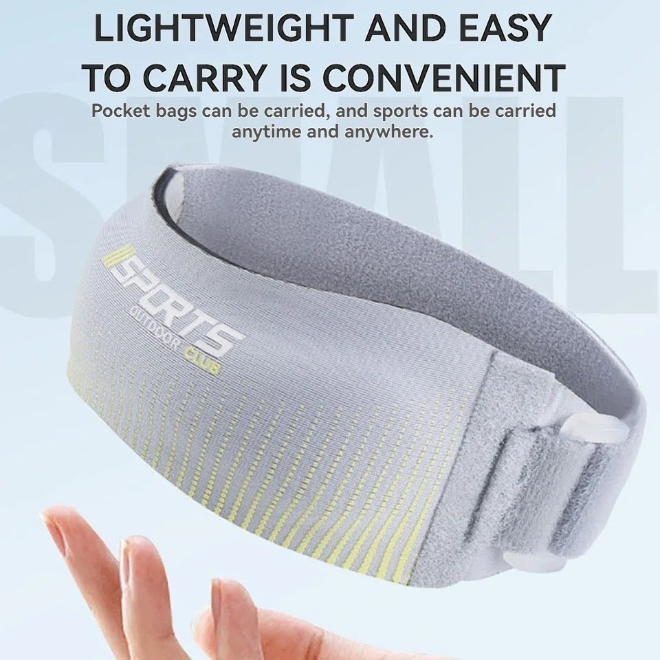 Stryde Precision Strap Knee Brace Silicone Pad Adjustable Breathable Sport