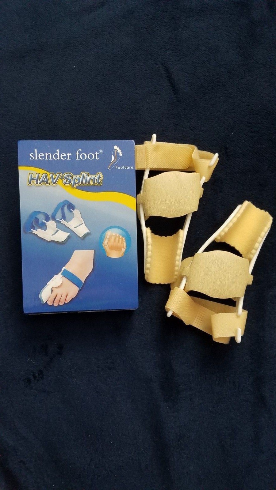 Bunion Splint HAV Hallux Valgus tan