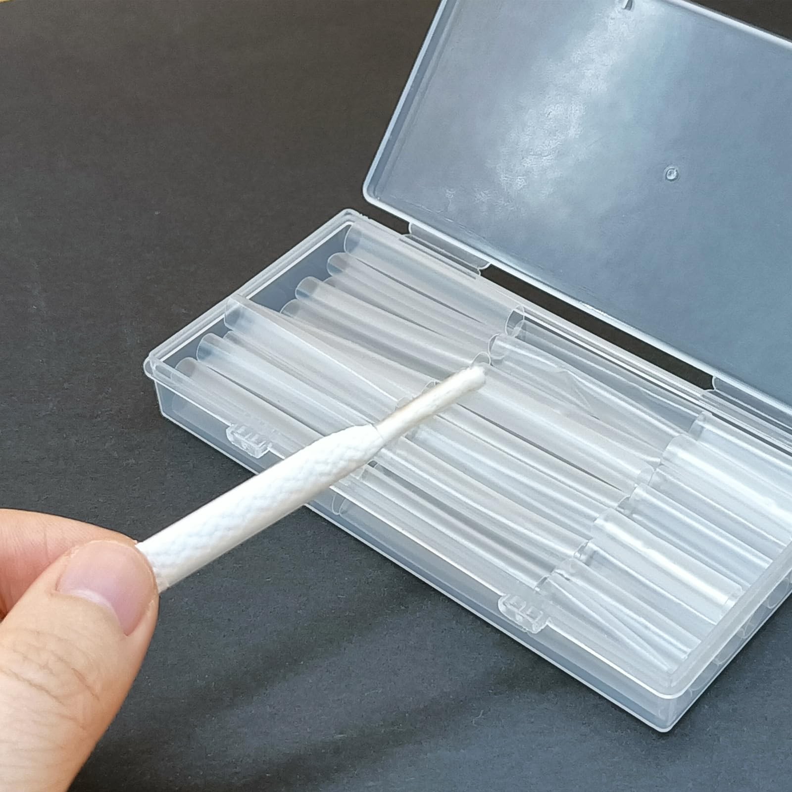 50 Pcs Clear Shoe Lace End Tips Sneaker Shoe Lace Repair Aglet Tips