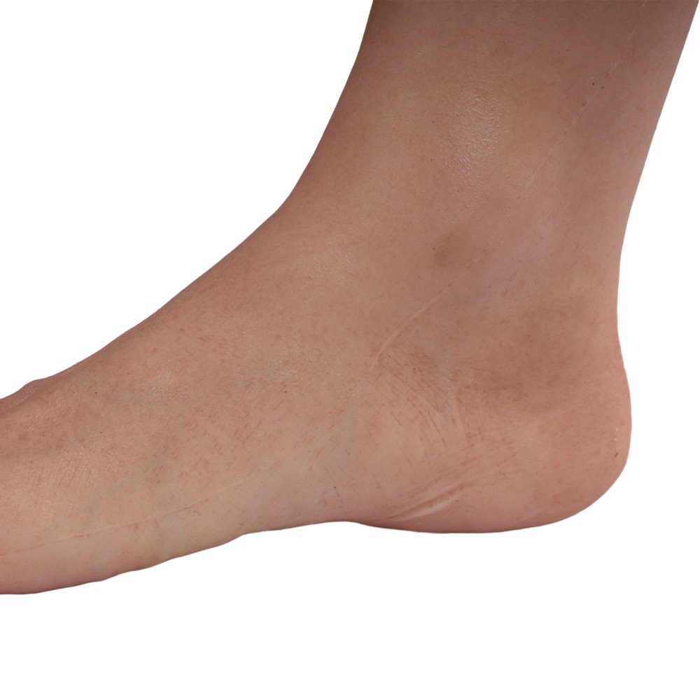 Silicone Prosthetic Leg Cover Foot Sleeve Realistic Lifelike Skin