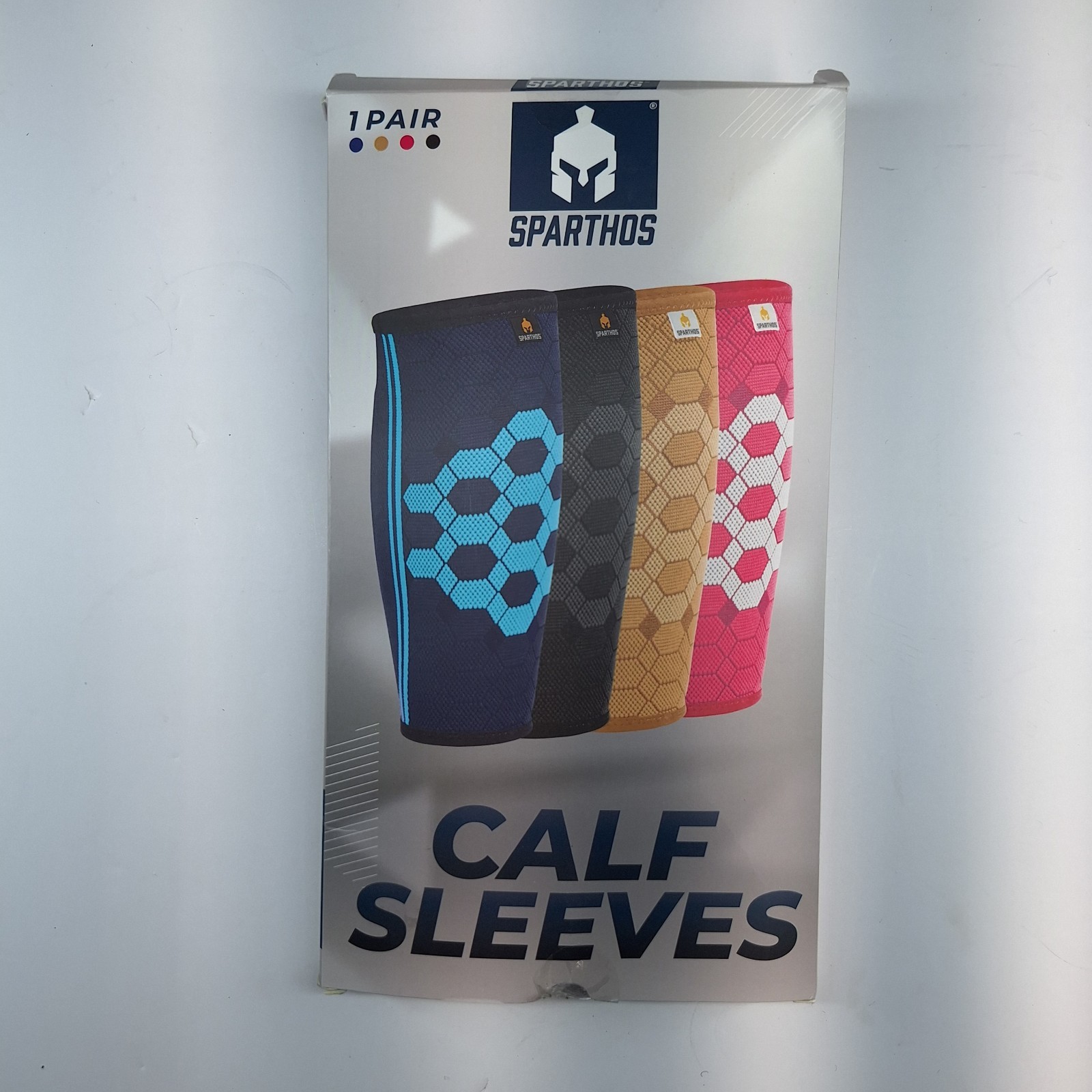 Calf Leg Compression Sleeves by Sparthos Shin Splint Calf Pain Relief – Medium