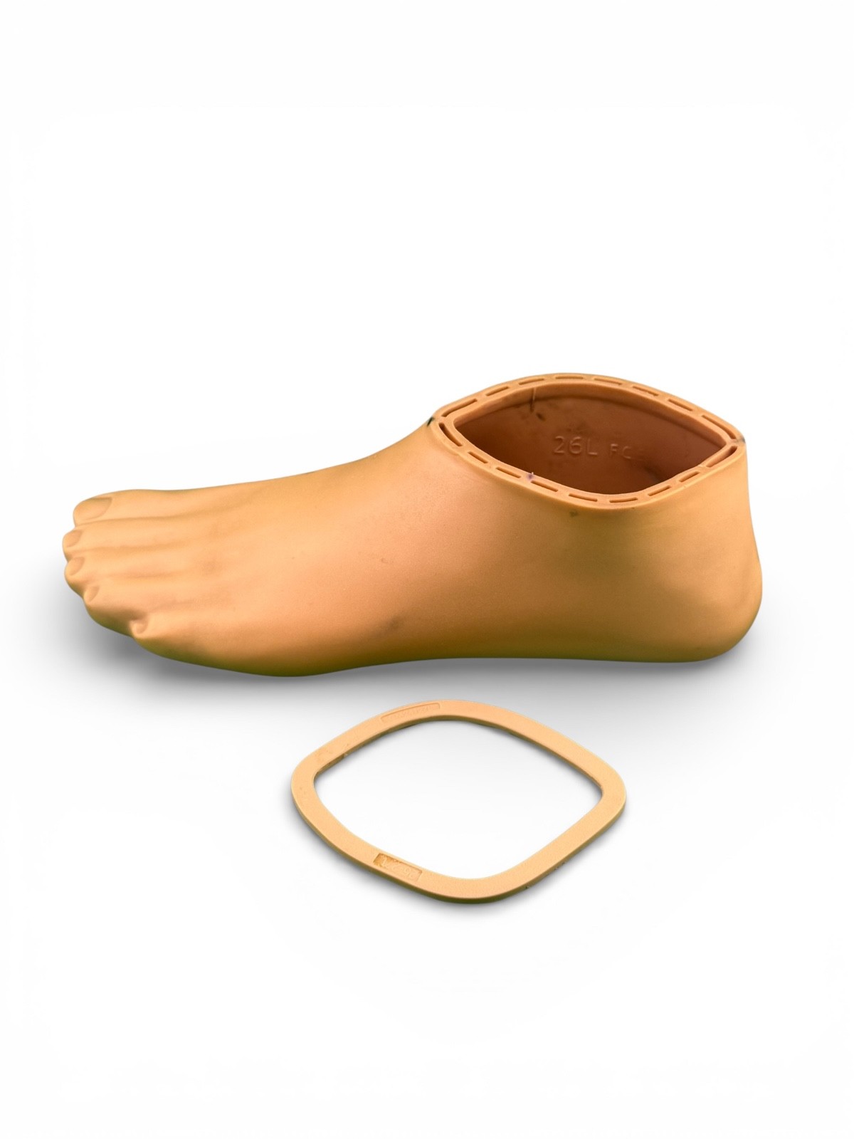 Ossur prosthetic foot shell. Left. Size 26. Non Split toe. FCE 26L