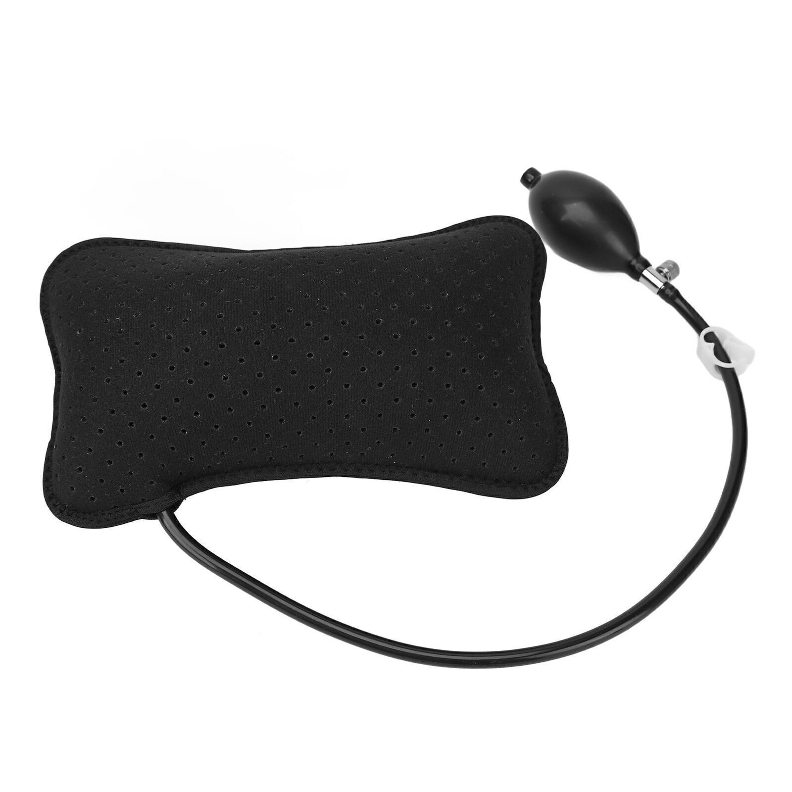 Inflatable Lumbar Support Pillow Manual Press Type Adjustable Lower Back Cushion
