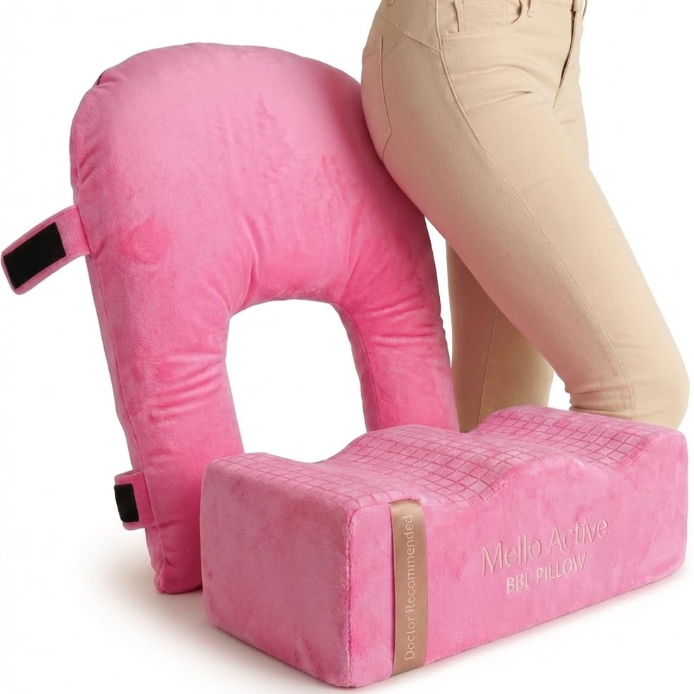 Mello Active BBL Pillow After Surgery Recovery Set – Doctor-Recommended BBL