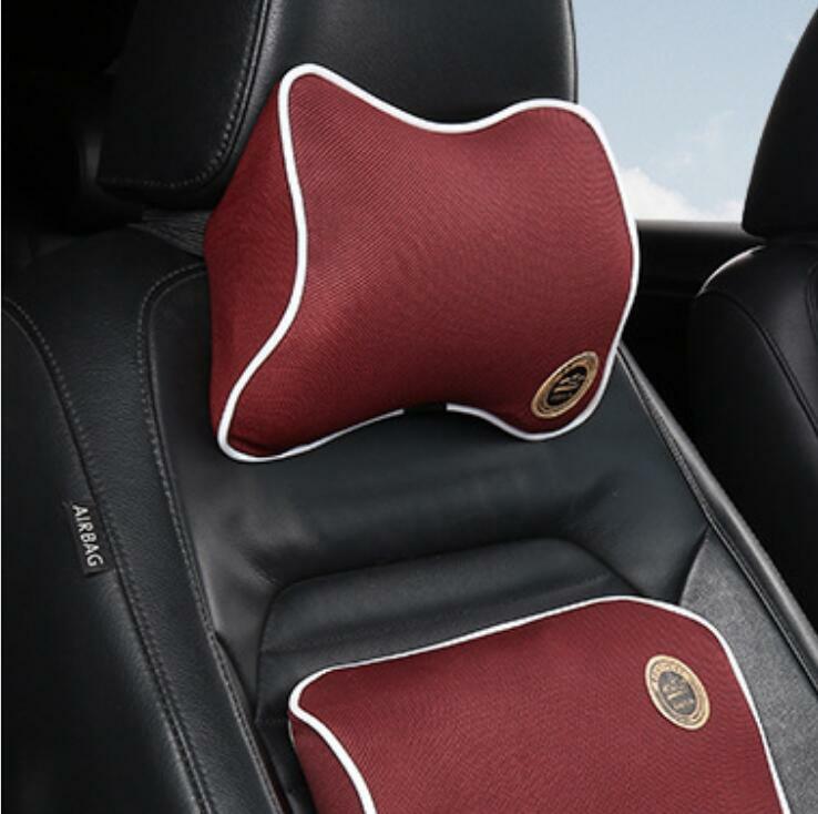 Memory Foam Car Lumbar Support & Neck Pillow Set – Comfort Kit