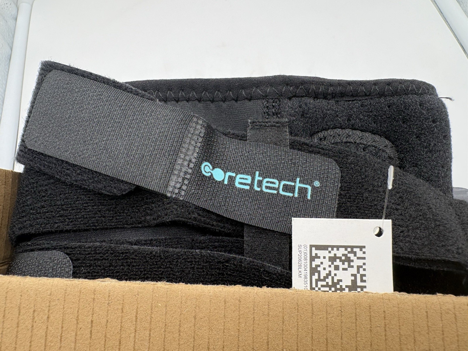 Coretech 833 Knee Brace Medium – Adjustable Hinged Support Wrap Black Medium OTC
