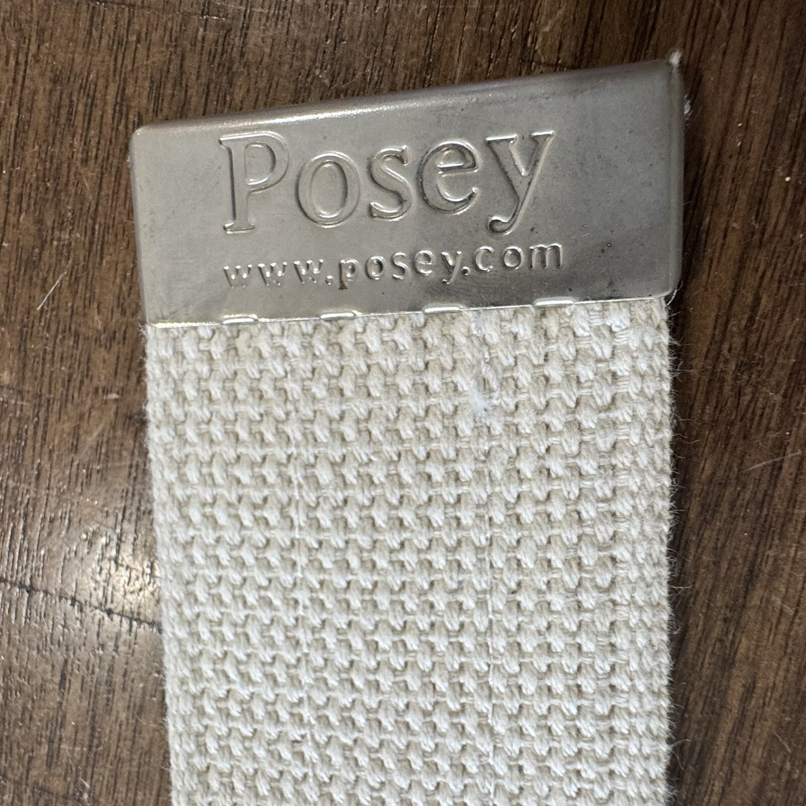 Posey Gate Strap Belt Canvas Southwestern Stitch Design Adjustable 48”x2” EUC!