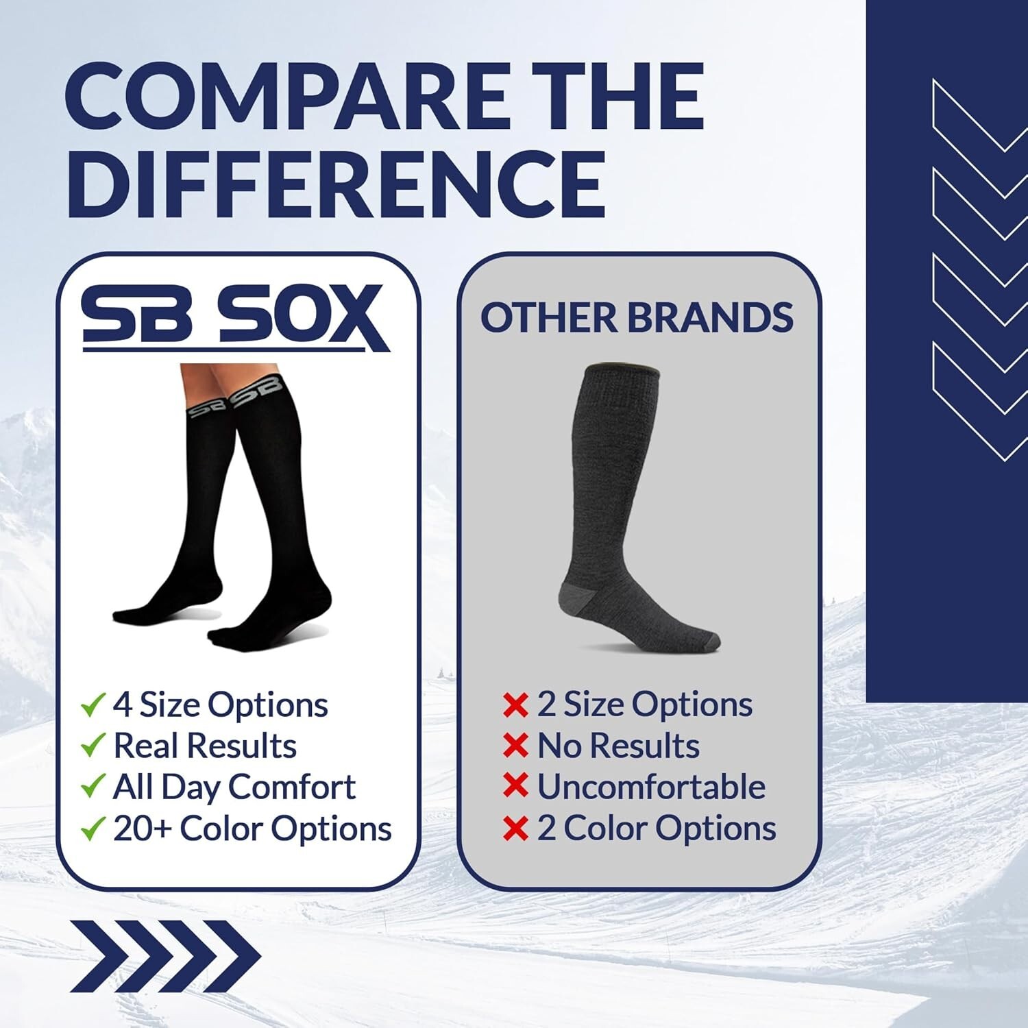 SB SOX COMPRESSION SOCKS (20-30) MM Hg – BLACK /PINK MEDIUM