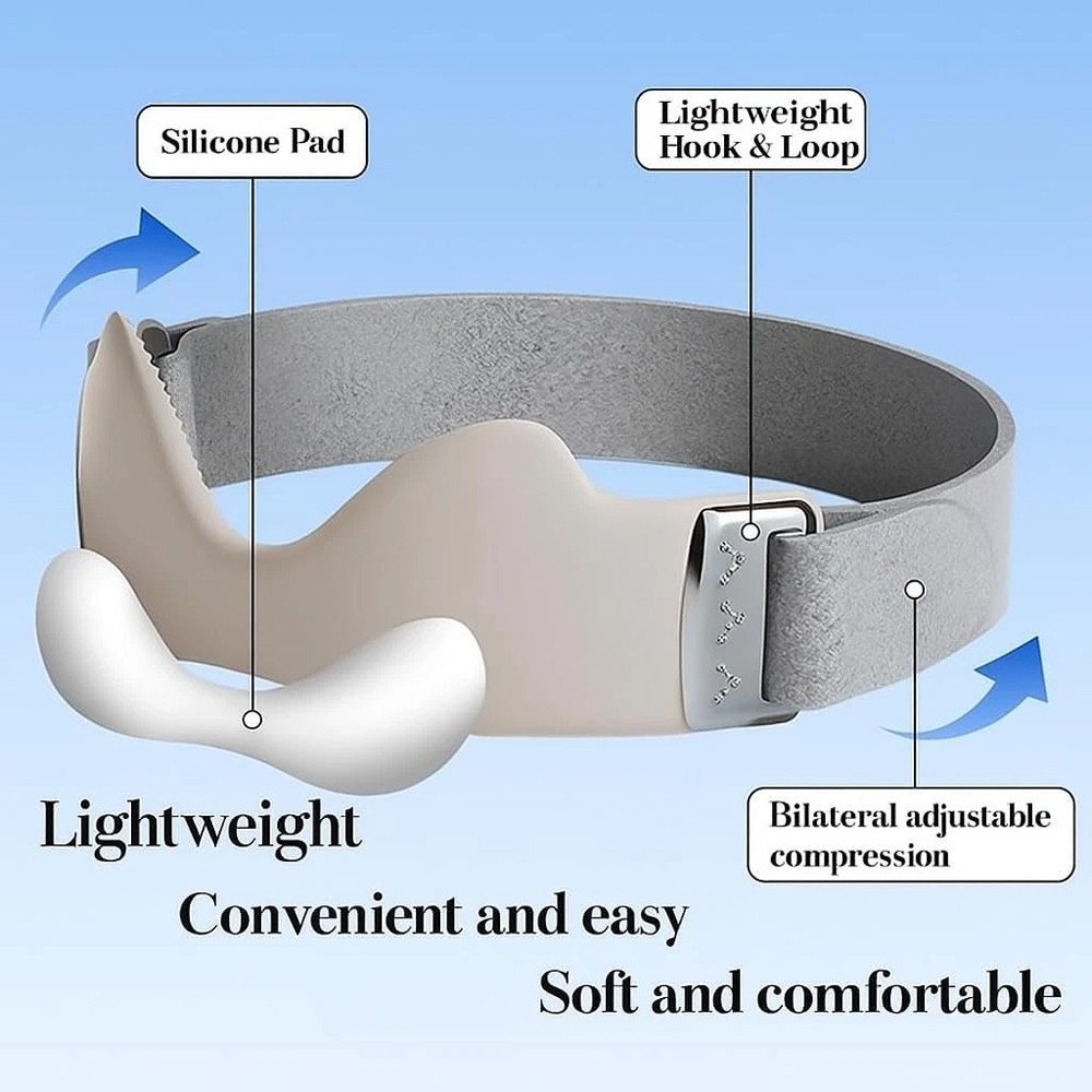 1PC Flex Wrap Silicone Patellar Tendon Support Strap Adjustable Knee Brace Strap