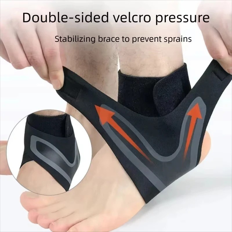 Ankle Brace Support Compression Sleeve Plantar Fasciitis Pain Relief Foot Wrap