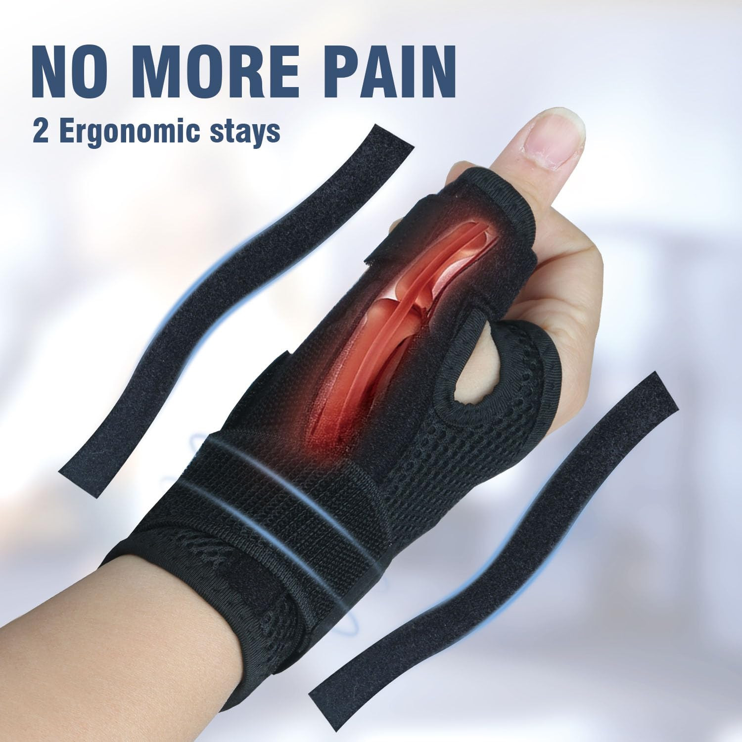Thumb Brace, Thumb Spica Splint for Right Hand or Left Hand for Arthritis Pai…