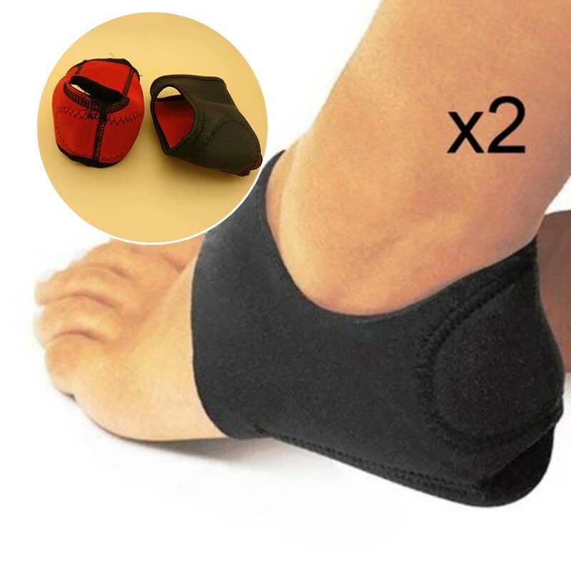Nylon Plantar Fasciitis Therapy Wrap Arch Support Relieve Heel Spur Pain Sock