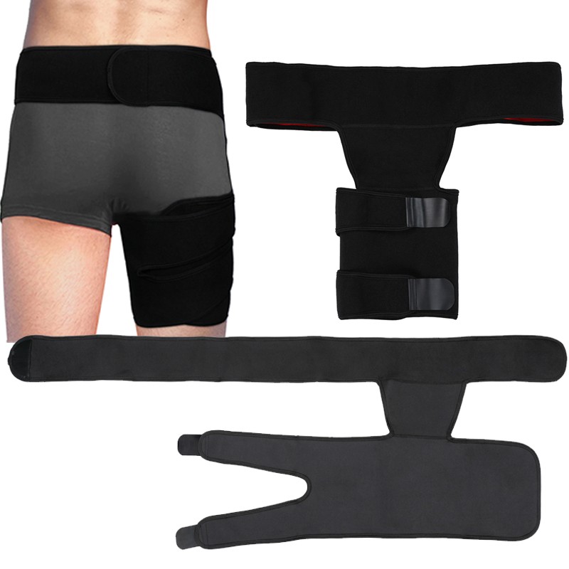 Compression Brace Groin Thigh Sleeve Hip Support Wrap for Sciatic Nerve Belt