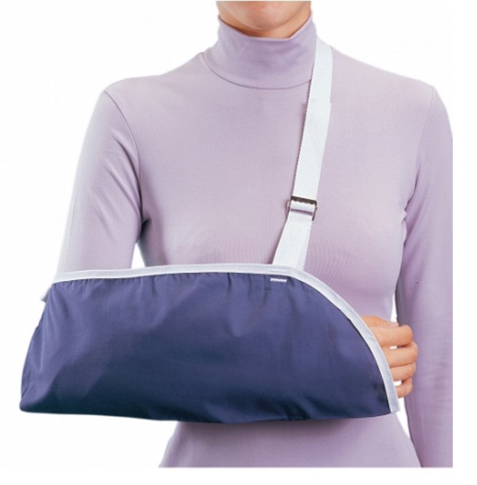 New Arm Sling Procare Clinic Hook and Loop Strap Slide Buckle Closure #79-84023