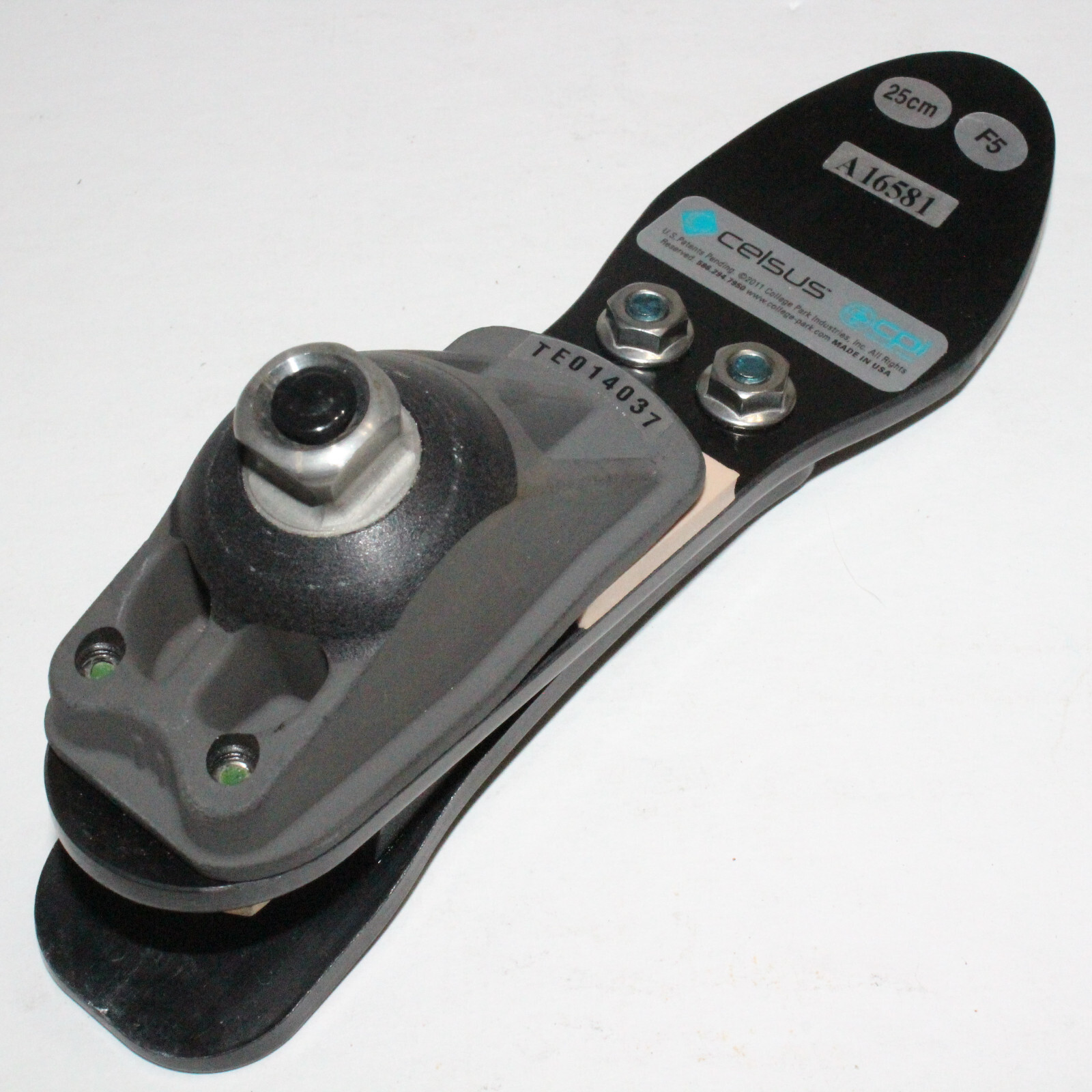 COLLEGE PARK CPI CELSUS HYDRAULIC RIGHT PROSTHETIC FOOT ANKLE SYSTEM~ Sz 25 / F5