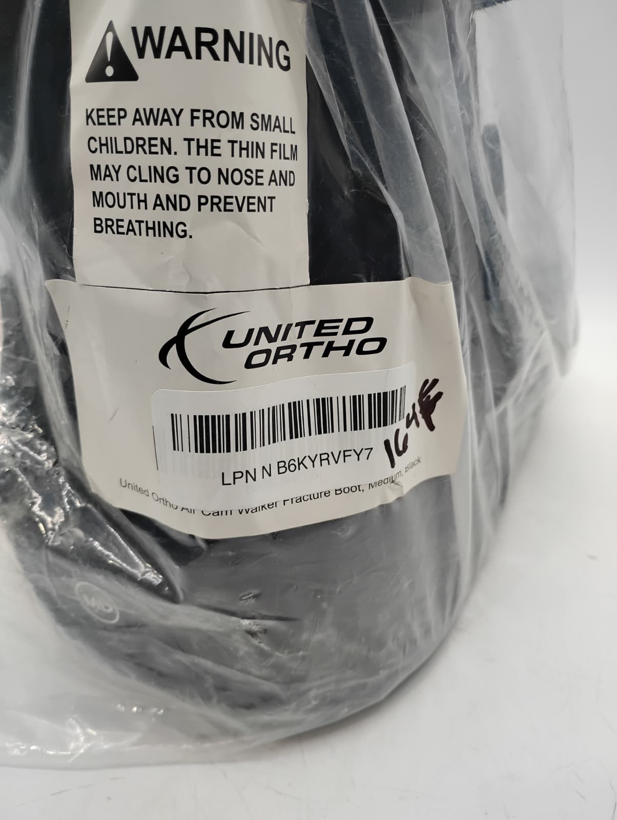 United Ortho USA14105 Air CAM Walker Fracture Boot Medium Black Left Right