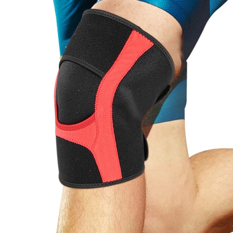 Knee Brace Support with Side Stabilizers Shock Absorption Knee Patella Sleeve