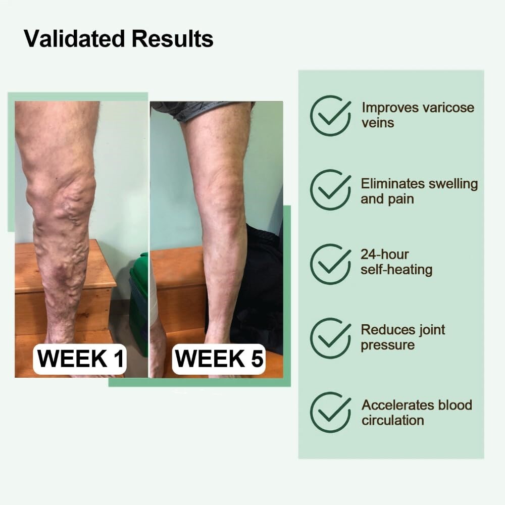 Tiworld Radiofrequency Herbal Knee Support for Women and Men