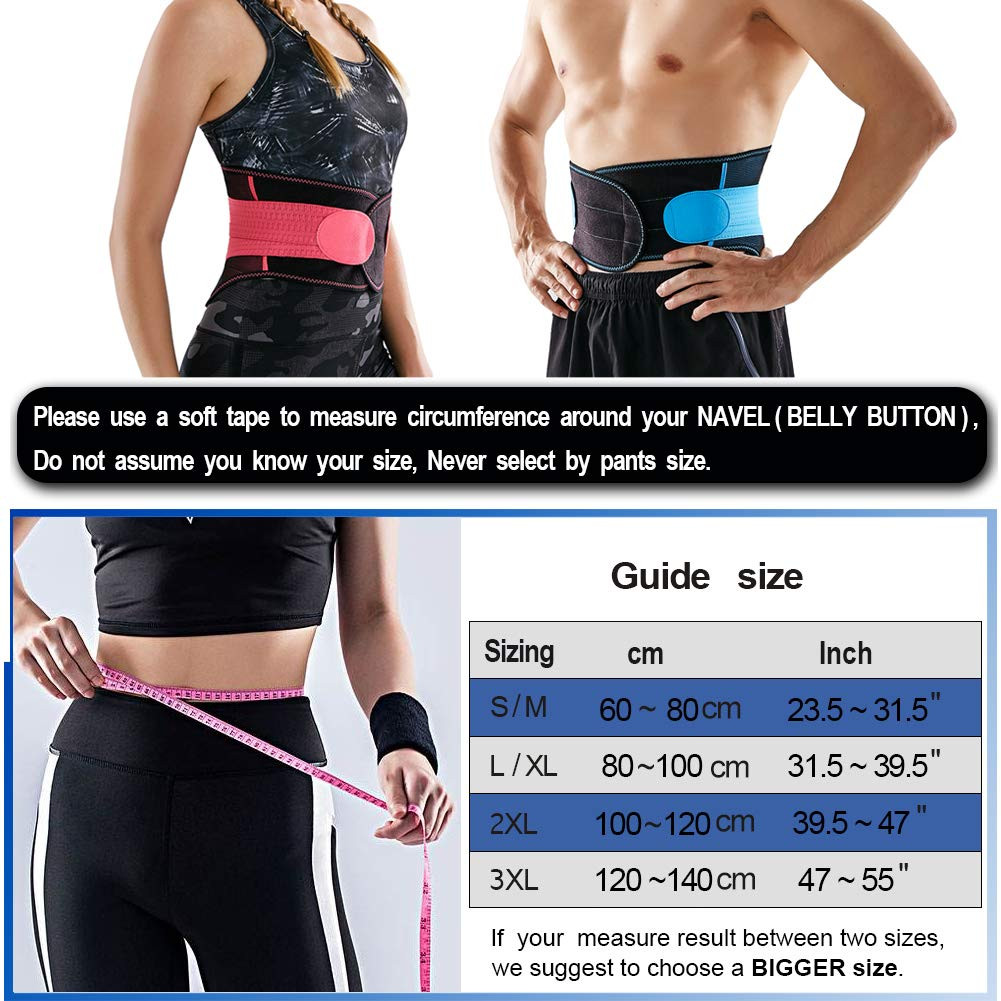 Lower Back Brace for Pain Relief – Breathable Lumbar Support Belt for Women | Ad