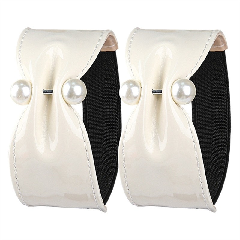 Pearls Ankle Bands For Sandals And Pumps Nonslip Heel Grip High Heels Straps