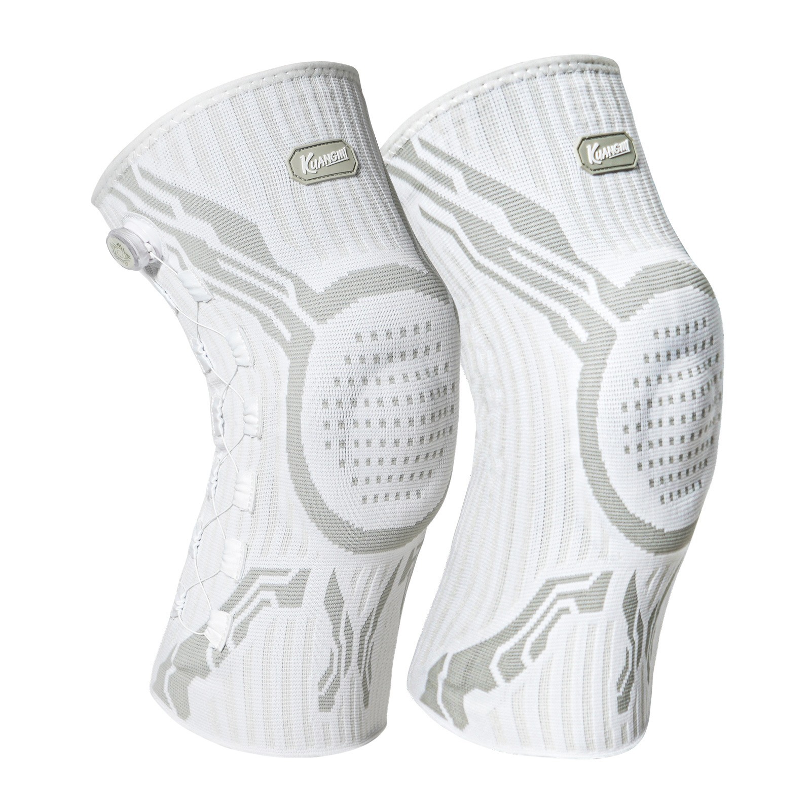 Kuangmi Knob Knee Brace Joint Pain Relief, Arthritis, Meniscus Tear 2 Pack