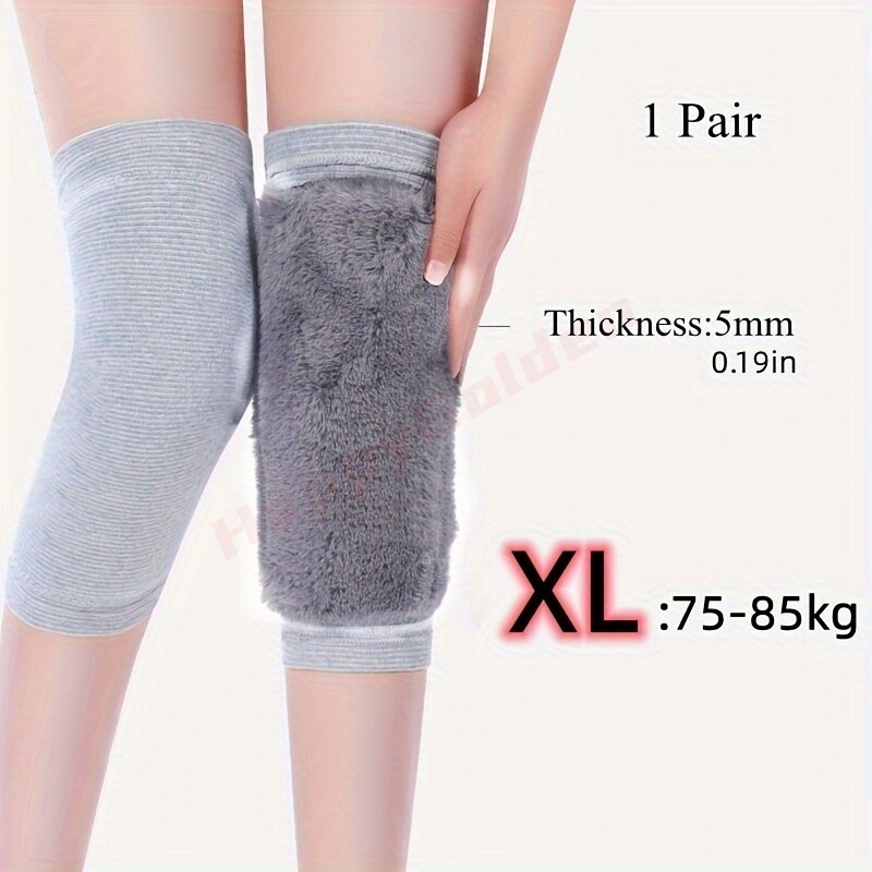 Winter Warm Knee Pads Women Men Elderly Cold Leg Arthritis Kneepad Knee Support