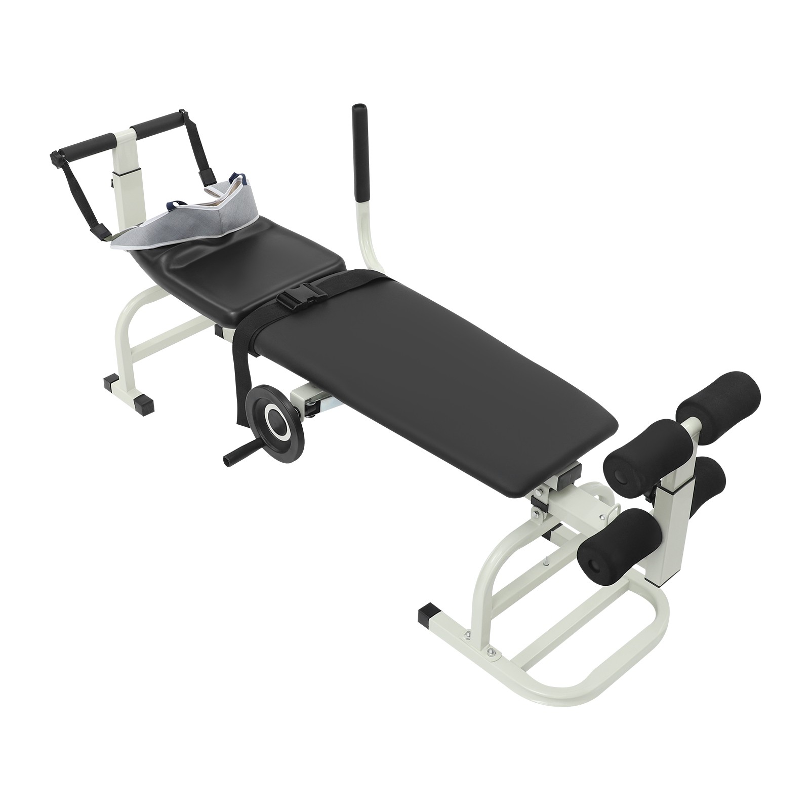 Cervical Stretcher Massage Bed, Full Body Traction Device 330lbs Capacity