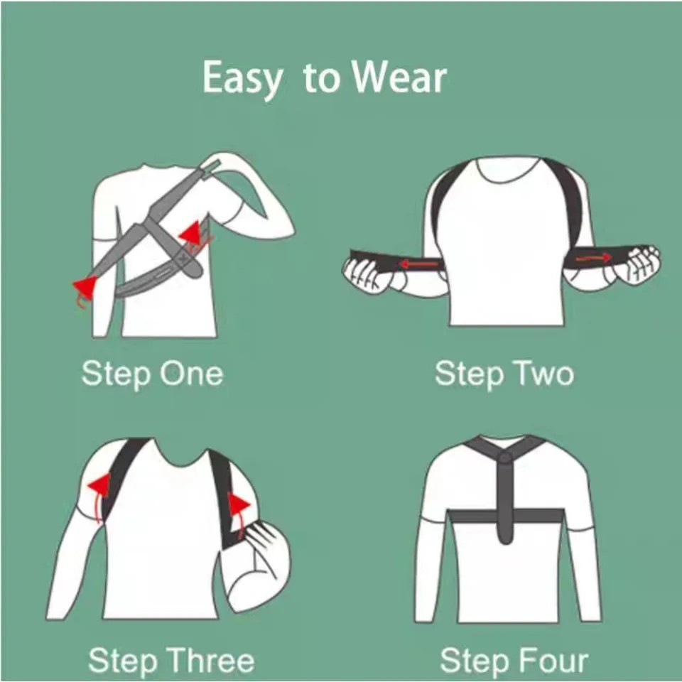 Posture Corrector Brace Belt Strap Back Shoulder Support Belt Clavicle Men Women