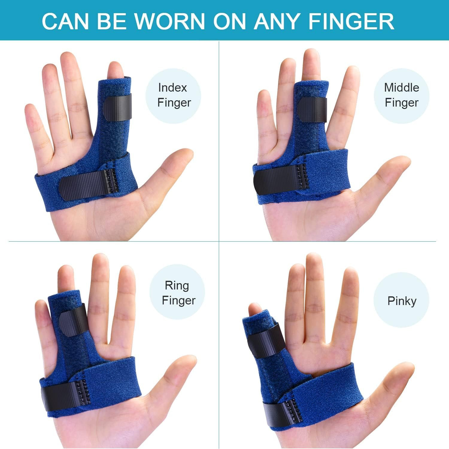 Finger Brace, Trigger Finger Splint for Index Middle Ring Pinky Finger Arthritis