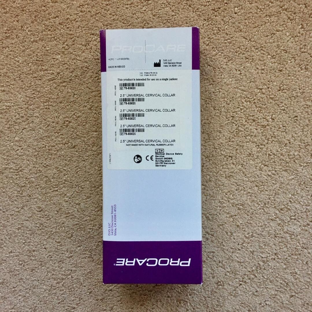 Procare Cervical Collar 2.5″ Universal Fit In Box K-417157, 79-83520