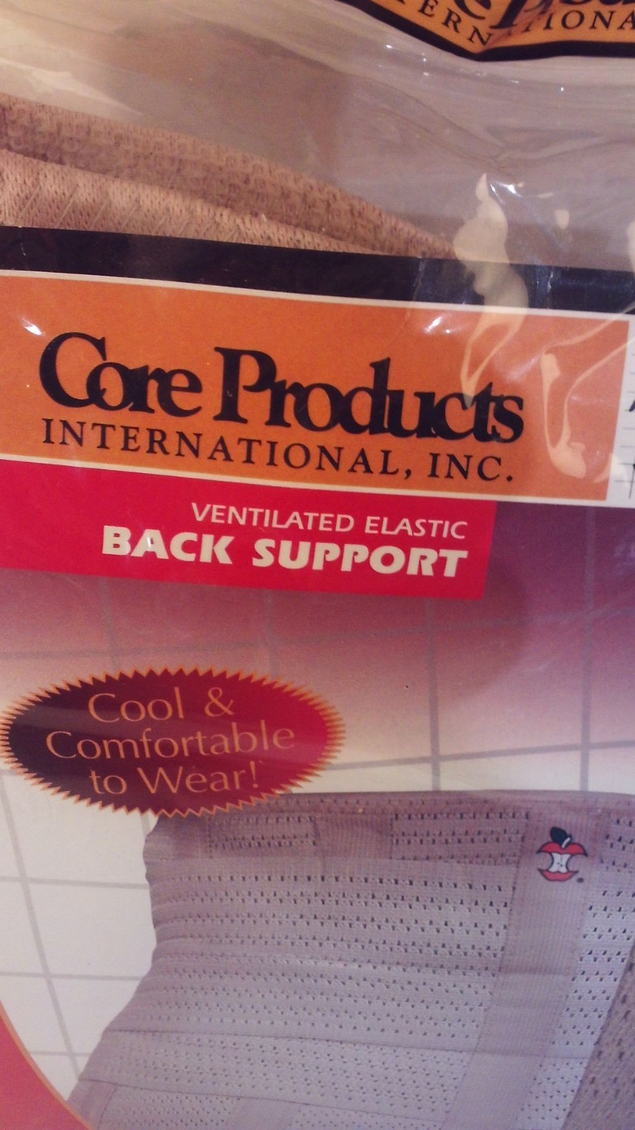 Core Products Dual Pull CrissCross Lumbosacral Flexible Belt Compression #TC1