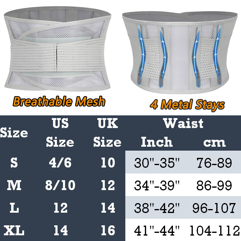 Umbilical Navel Hernia Belt for Men & Women Abdominal Support Binder Back Brace