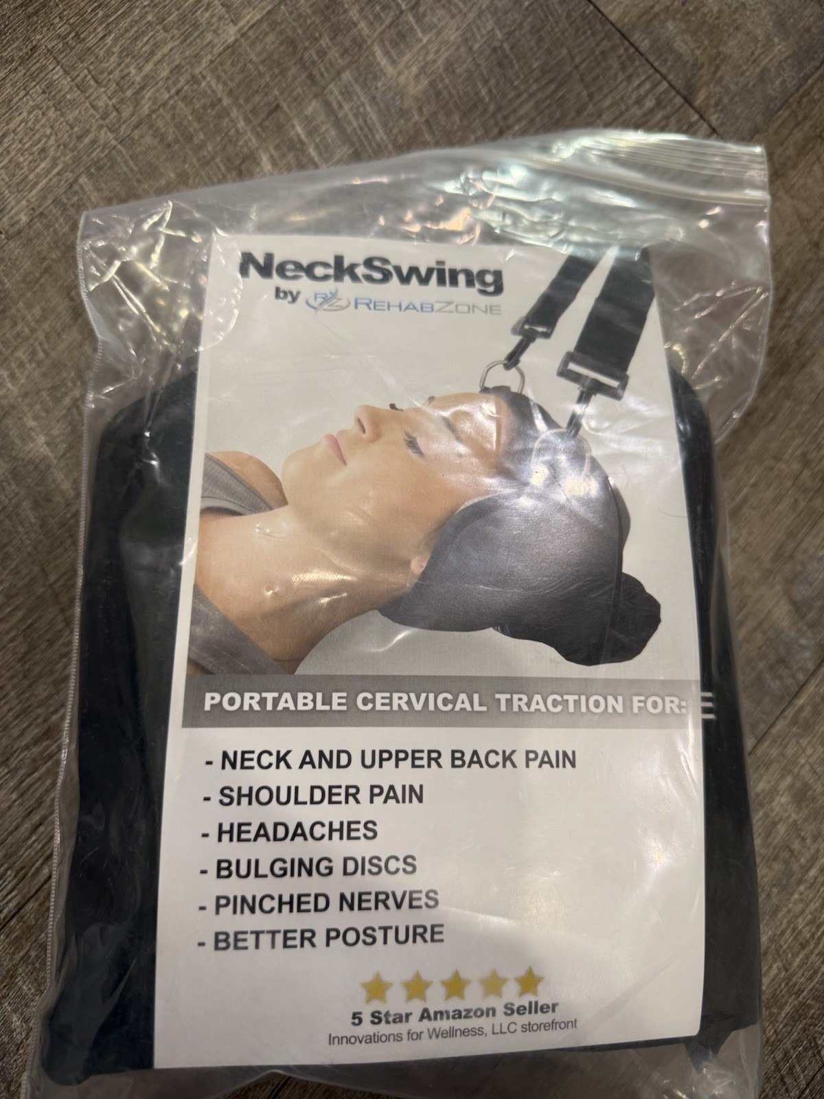 New In Package • Neck Decompression & Posture Support – Neck Swing – Rehabzone