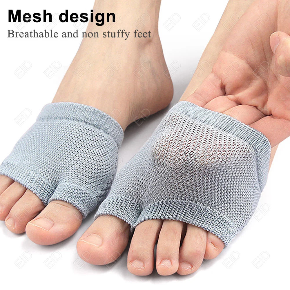 Elastic Forefoot Half Foot Toe Socks Women Summer Invisible Socks Cover Fema